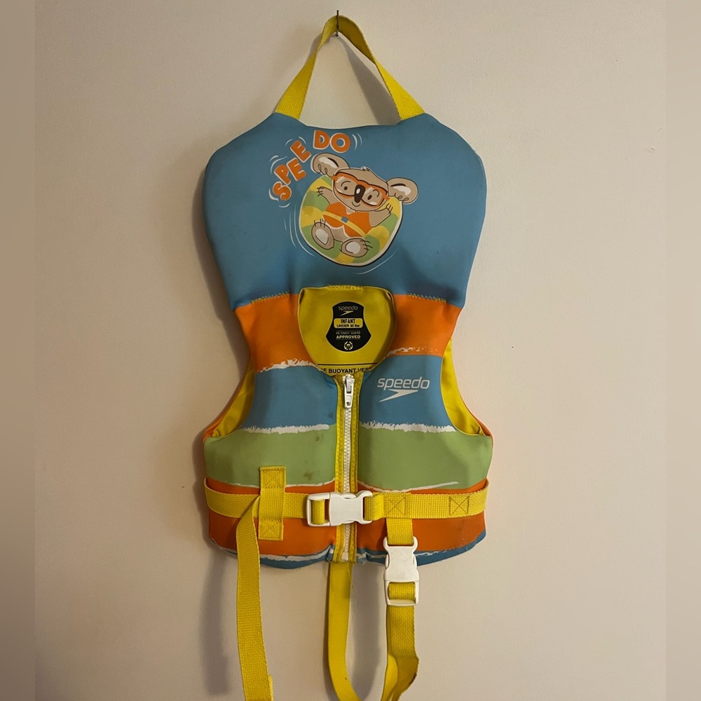 Speedo infant life jacket under 30 lbs